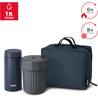 Ланч-набор THERMOS JEC-1000 NVY Ланч-набор THERMOS JEC-1000 NVY